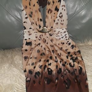 Bebe halter dress